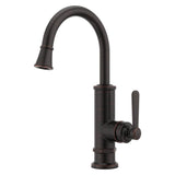 Pfister - Port Haven 1-Handle Bar/Prep Kitchen Faucet in Tuscan Bronze - Tuscan Bronze