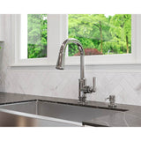 Port Haven Kitchen Soap Dispenser in Brushed Gold