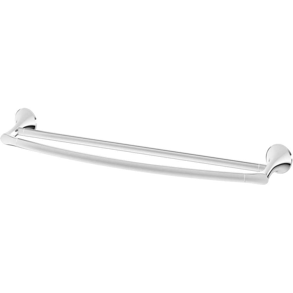 Pfister - Rhen 24'' Double Towel Bar in Polished Chrome - Polished Chrome