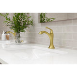Rhen Single Control 4'' Centerset Lavatory Faucet in Matte Black