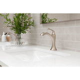 Rhen Single Control 4'' Centerset Lavatory Faucet in Matte Black