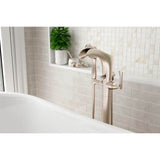 Rhen Tub Filler with Handshower in Matte Black
