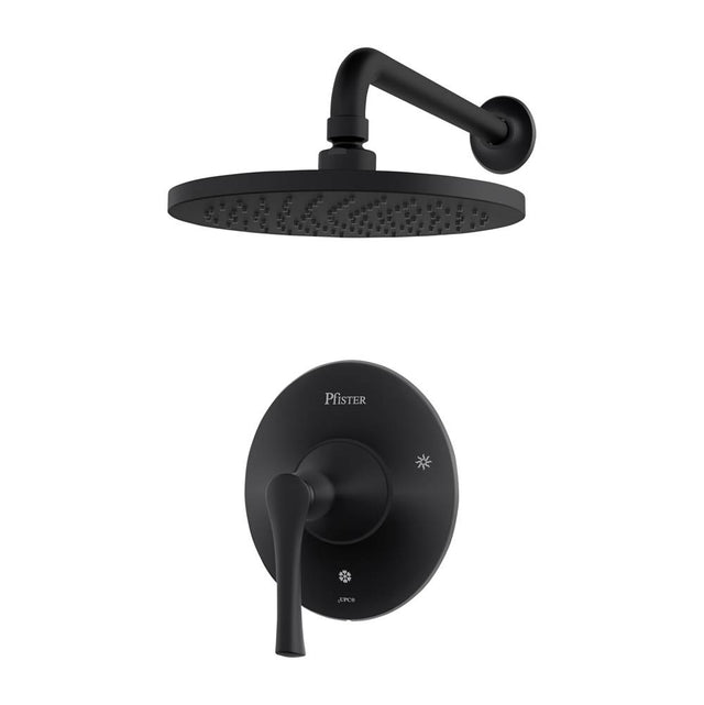 Pfister - Rhen 1-Handle Shower Only Trim in Matte Black - Matte Black