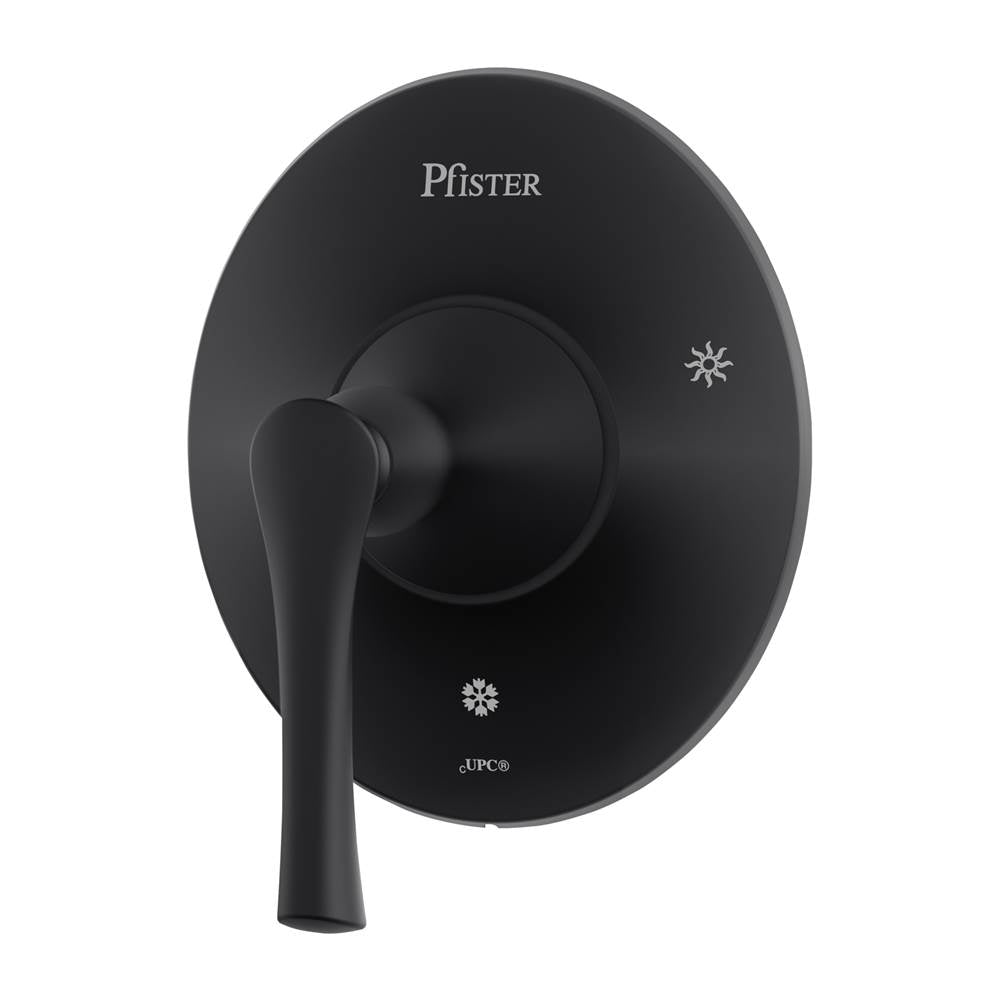 Pfister - Rhen 1-Handle Tub & Shower Valve Only Trim in Matte Black - Matte Black