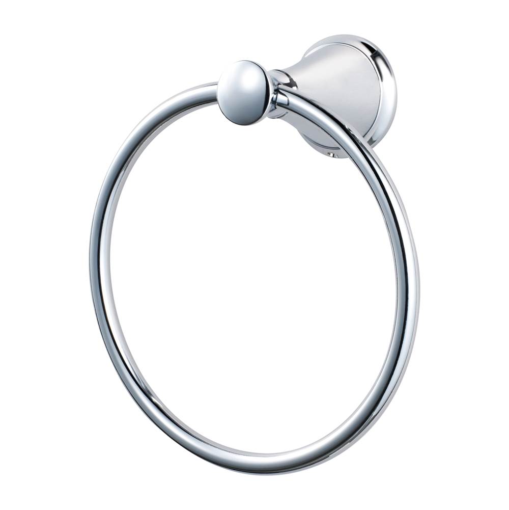 Pfister - Saxton Towel Ring in Polished Chrome - Polished Chrome