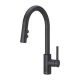 Pfister - Stellen 1-Handle Electronic Pull-Down Kitchen Faucet in Black - Matte Black