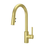 Pfister - Stellen 1-Handle Pull-Down Kitchen Faucet in Brushed Gold - Brushed Gold