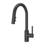 Pfister - Stellen 1-Handle Pull-Down Kitchen Faucet in Matte Black - Matte Black