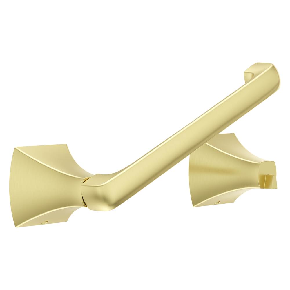 Pfister - Soft Square Toilet Paper Holder in Brushed Gold - Brushed Gold