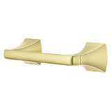 Soft Square Toilet Paper Holder in Matte Black