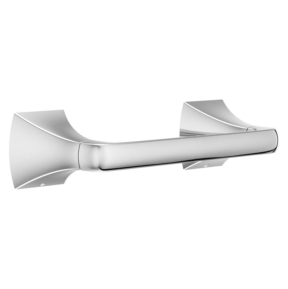 Soft Square Toilet Paper Holder in Matte Black