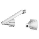 Soft Square Toilet Paper Holder in Matte Black