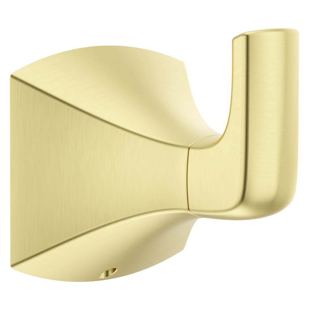Soft Square Robe Hook In Matte Black