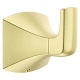 Soft Square Robe Hook In Matte Black