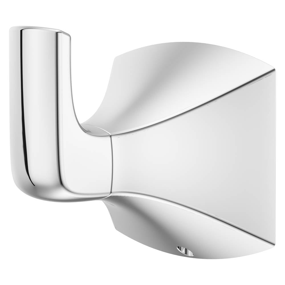 Pfister - Soft Square Robe Hook In Polished Chrome - Polished Chrome