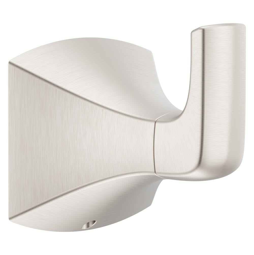 Soft Square Robe Hook In Matte Black