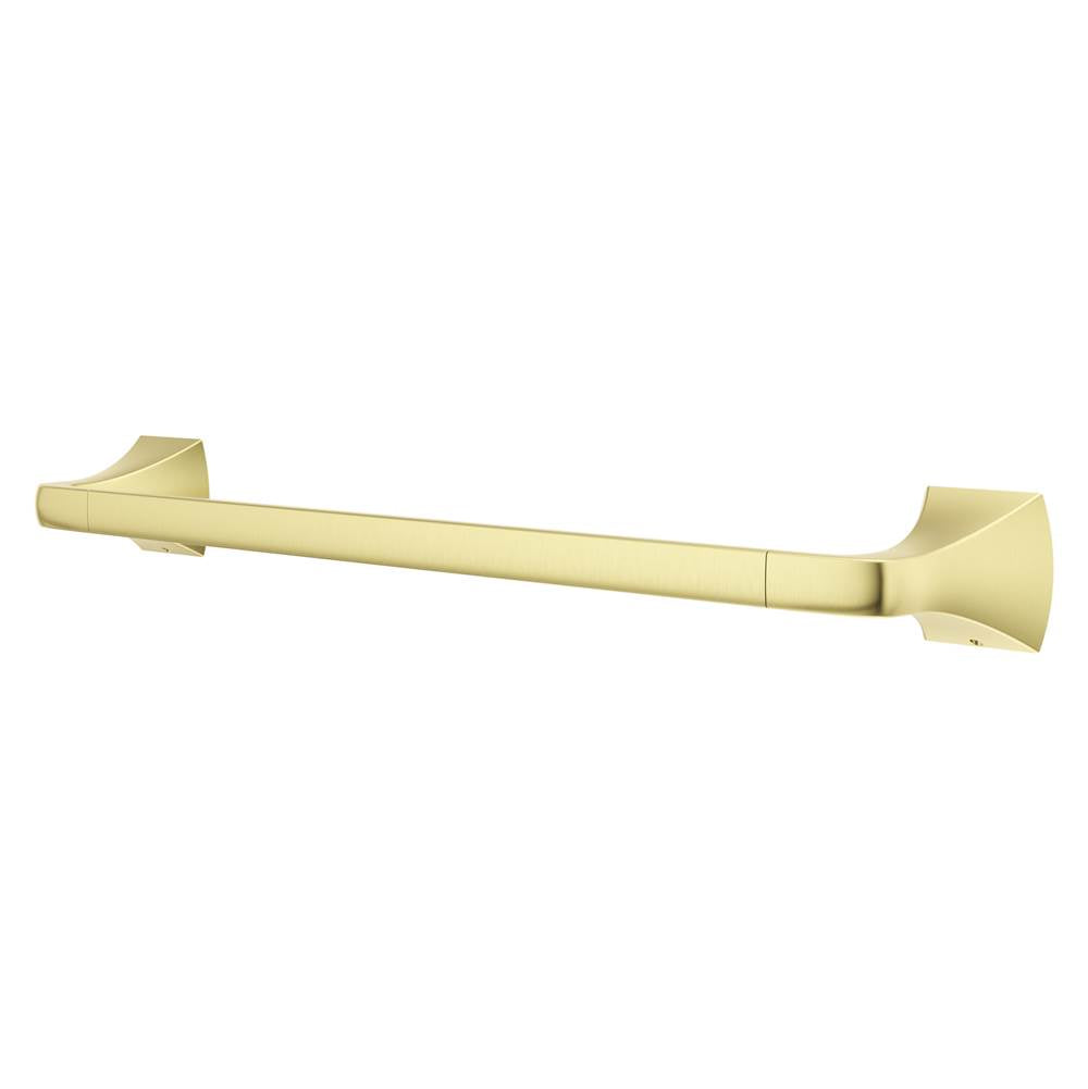 Soft Square 18 in. Towel Bar in Matte Black