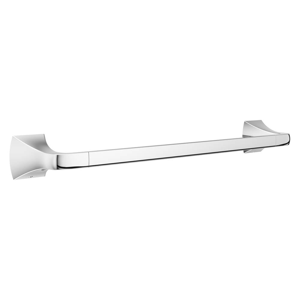 Pfister - Soft Square 18 in. Towel Bar in Polished Chrome - Polished Chrome