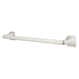 Soft Square 18 in. Towel Bar in Matte Black