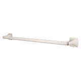 Soft Square 24  in. Towel Bar in Matte Black