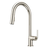 Pfister - Tenet 1-Handle Pull-Down Kitchen Faucet in Polished Nickel - Polished Nickel