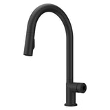 Tenet 1-Handle Pull-Down Kitchen Faucet in Brushed Gold