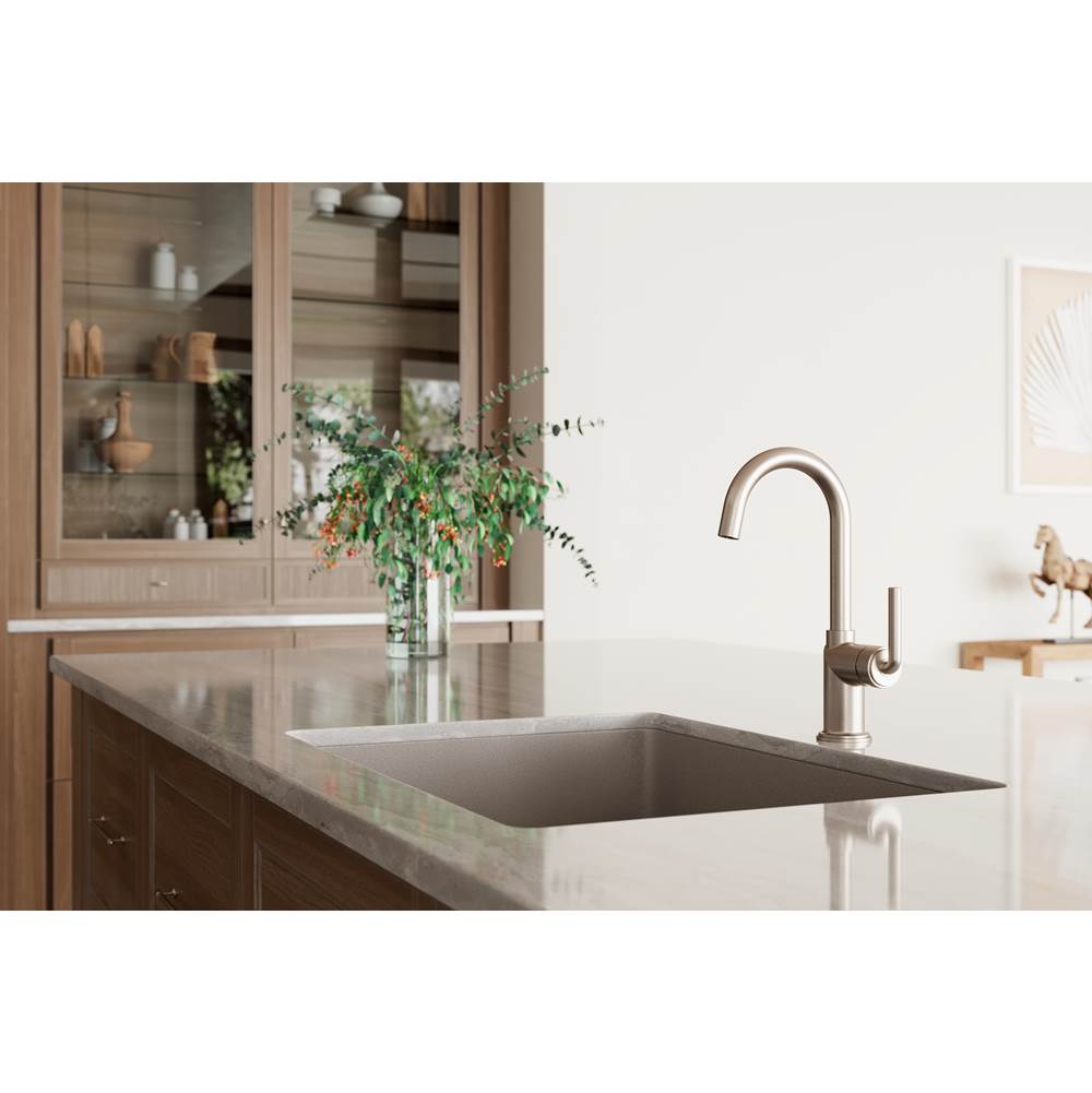 Tenet 1-Handle Bar/Prep Faucet in Brushed Gold