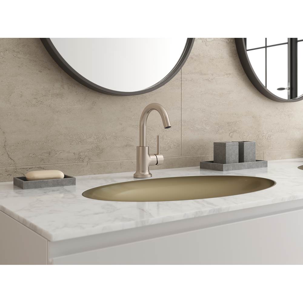 Tenet Single Control 4'' Centerset Bathroom Faucet in Matte Black