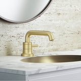 Tenet Single Control 4'' Centerset Bathroom Faucet in Brushed Gold