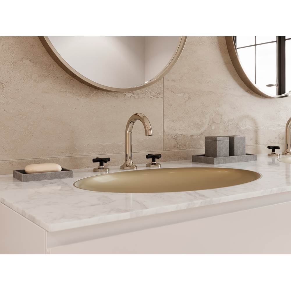 Tenet 2-Handle 8'' Widespread Bathroom Faucet in Matte Black
