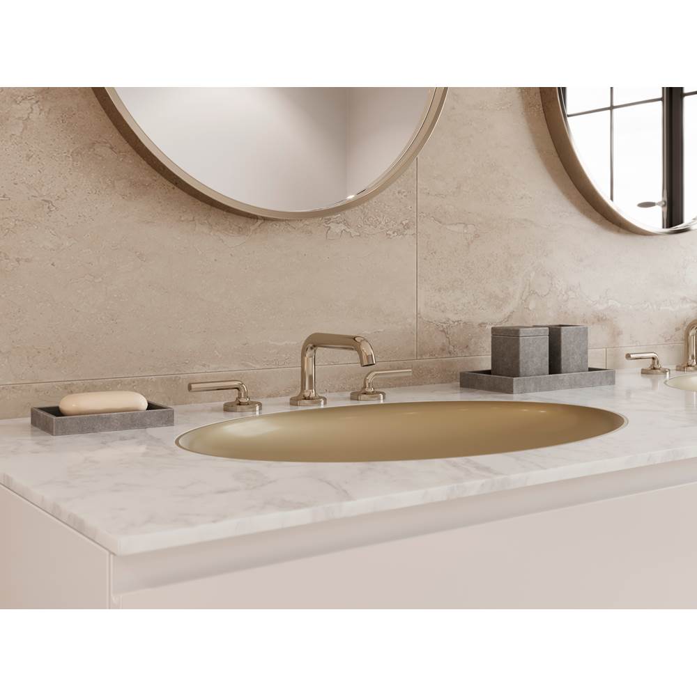 Tenet 8'' Widespread Bathroom Faucet in Matte Black