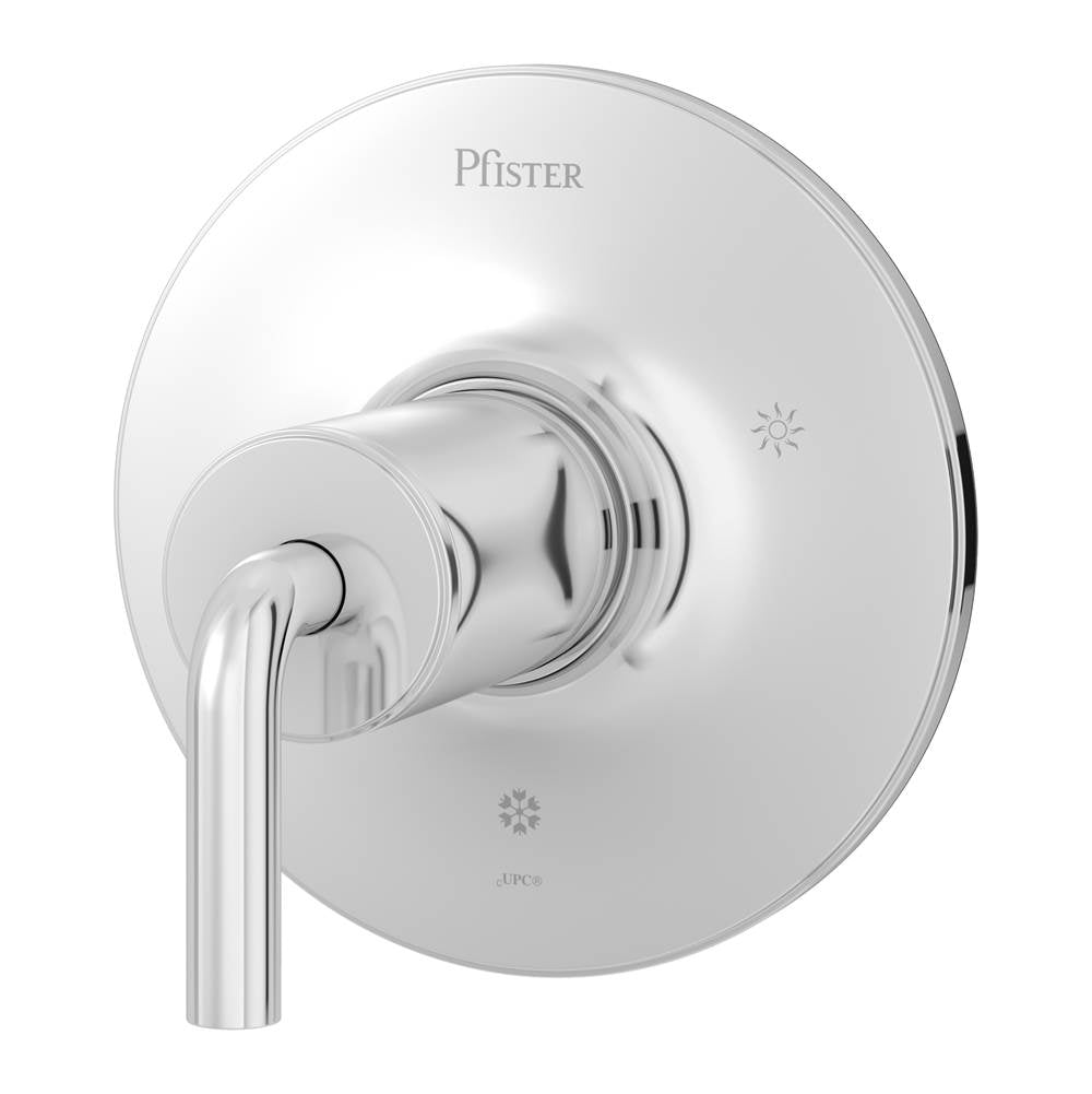 Pfister - Tenet 1-Handle Tub & Shower Valve Only Trim in Polished Chrome - Polished Chrome