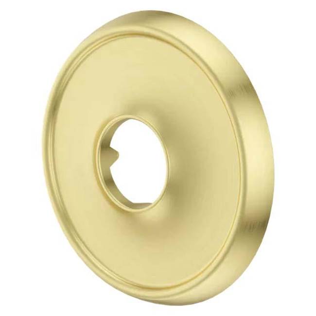 Pfister - Tisbury Round Wall Flange in Brushed Gold - Brushed Gold