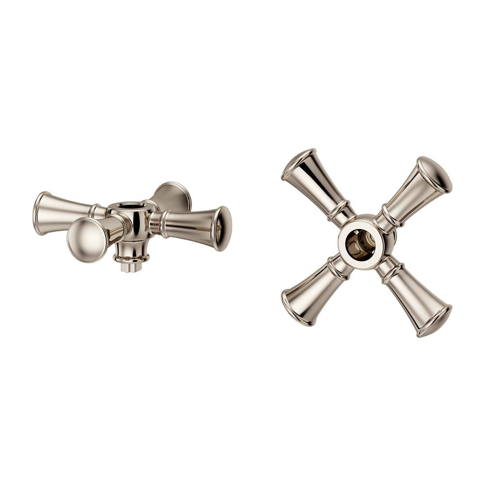 Pfister - Tisbury 2-Handle Cross Handle Kit in Polished Nickel - Polished Nickel