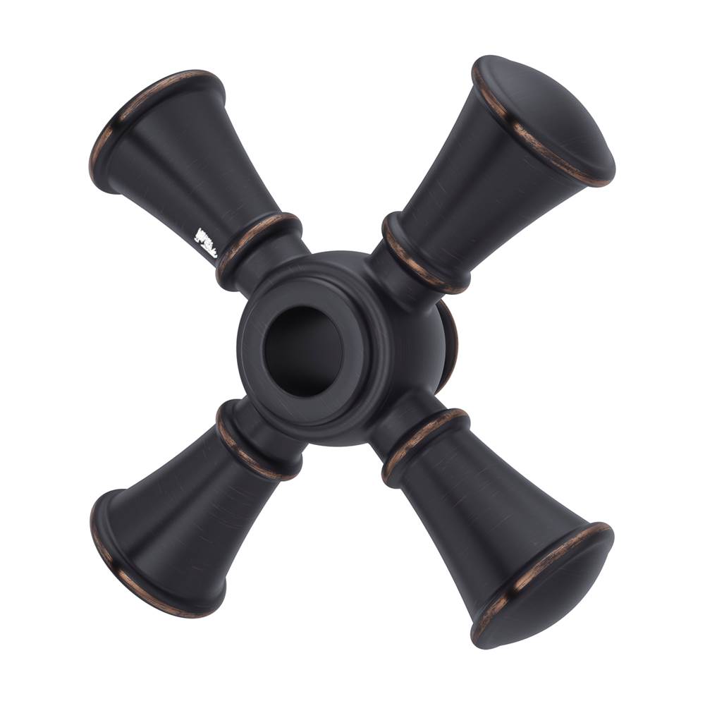 Pfister - Tisbury Single Cross Handle for Slide Bar Kit in Tuscan Bronze - Tuscan Bronze