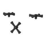 Pfister - Tisbury 3-Handle Tub Filler Cross Handle Kit in Tuscan Bronze - Tuscan Bronze