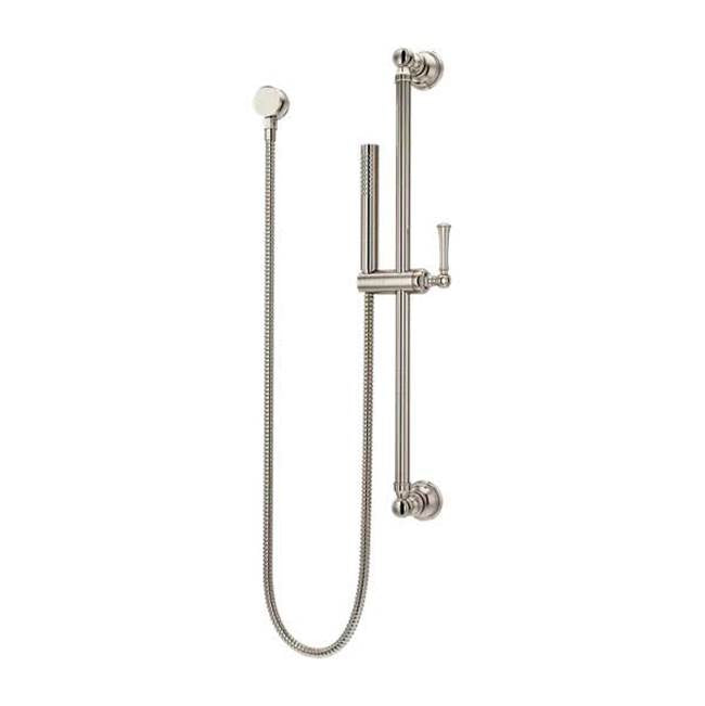 Pfister - Tisbury Handheld Shower with Slide Bar in Polished Nickel - Polished Nickel