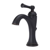 Pfister - Tisbury Single Control 4'' Centerset Bathroom Faucet in Tuscan Bronze - Tuscan Bronze