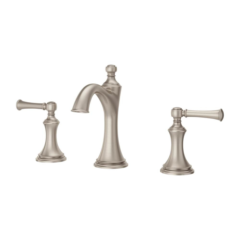 Pfister - Tisbury 2-Handle 8'' Widespread Bathroom Faucet in Brushed Nickel - Brushed Nickel