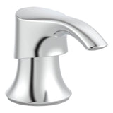 Pfister - Pfister Transitional Round Soap Dispenser with SoloTiltE in Polished Chrome - Polished Chrome