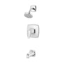 Pfister - Arkitek 1-Handle Tub & Shower Trim in Polished Chrome - Polished Chrome