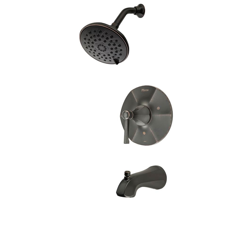 Pfister - Arterra 1-Handle Tub & Shower Trim in Tuscan Bronze - Tuscan Bronze