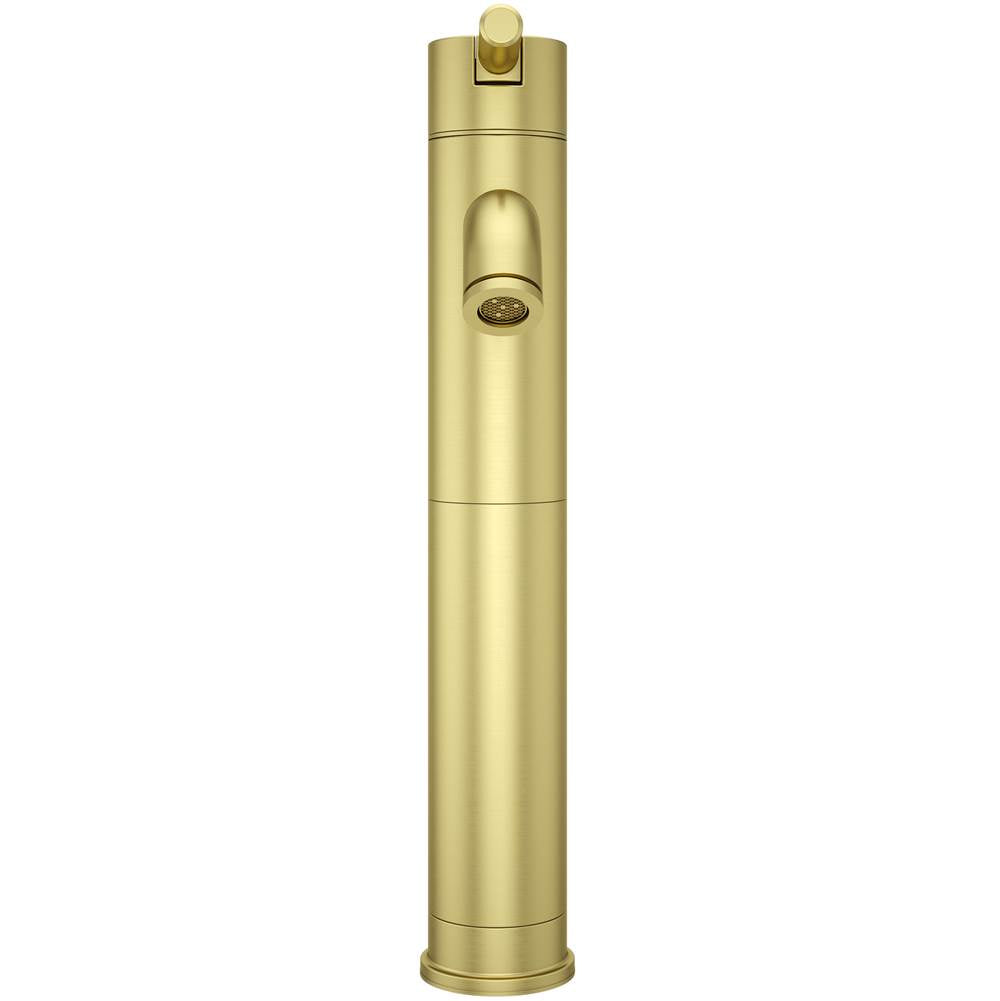 Contempra Single Control Vessel Bathroom Faucet in Brushed Gold
