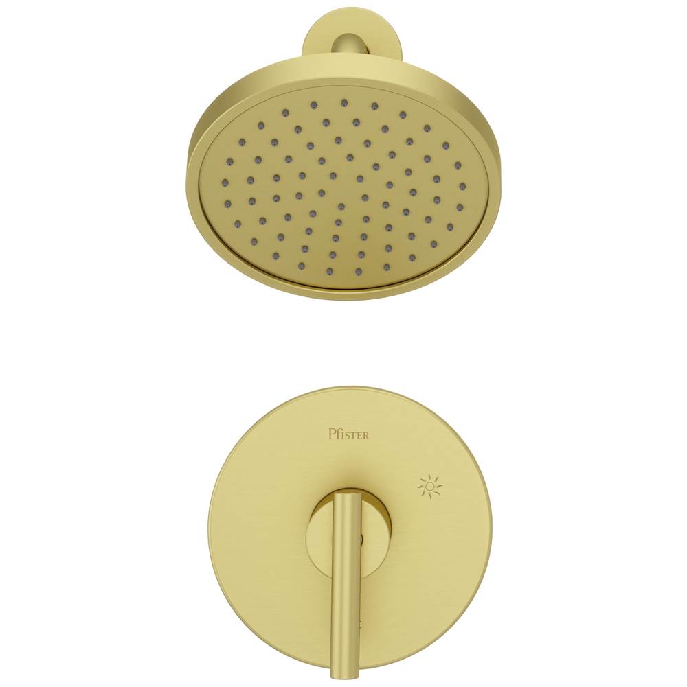 Contempra 1-Handle Shower Only Trim in Matte Black