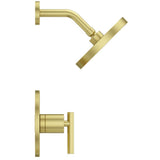 Contempra 1-Handle Shower Only Trim in Matte Black