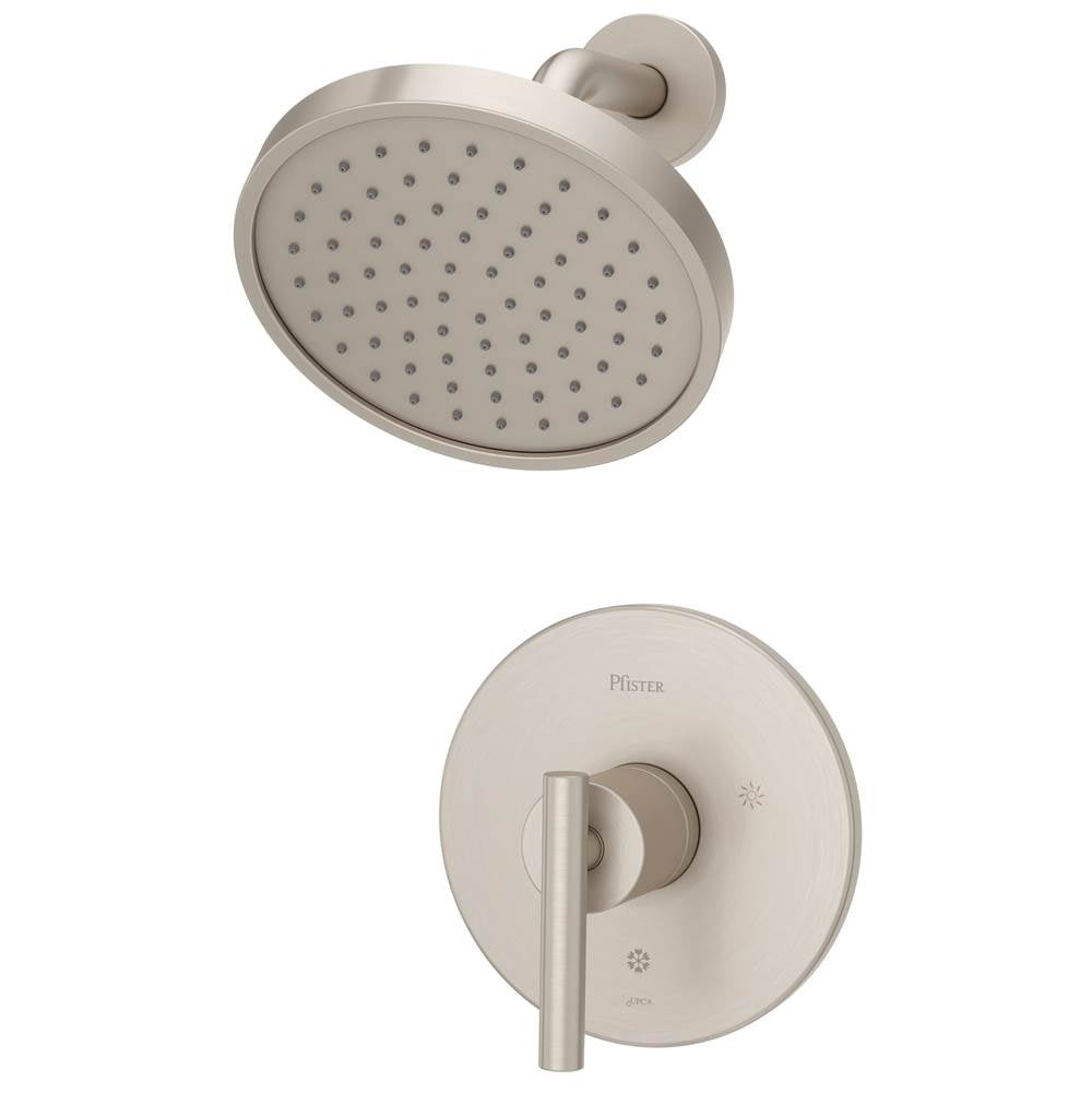 Pfister - Contempra 1-Handle Shower Only Trim in Brushed Nickel - Brushed Nickel