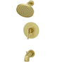 Pfister - Contempra 1-Handle Tub & Shower Trim in Brushed Gold - Brushed Gold