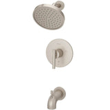 Pfister - Contempra 1-Handle Tub & Shower Trim in Brushed Nickel - Brushed Nickel