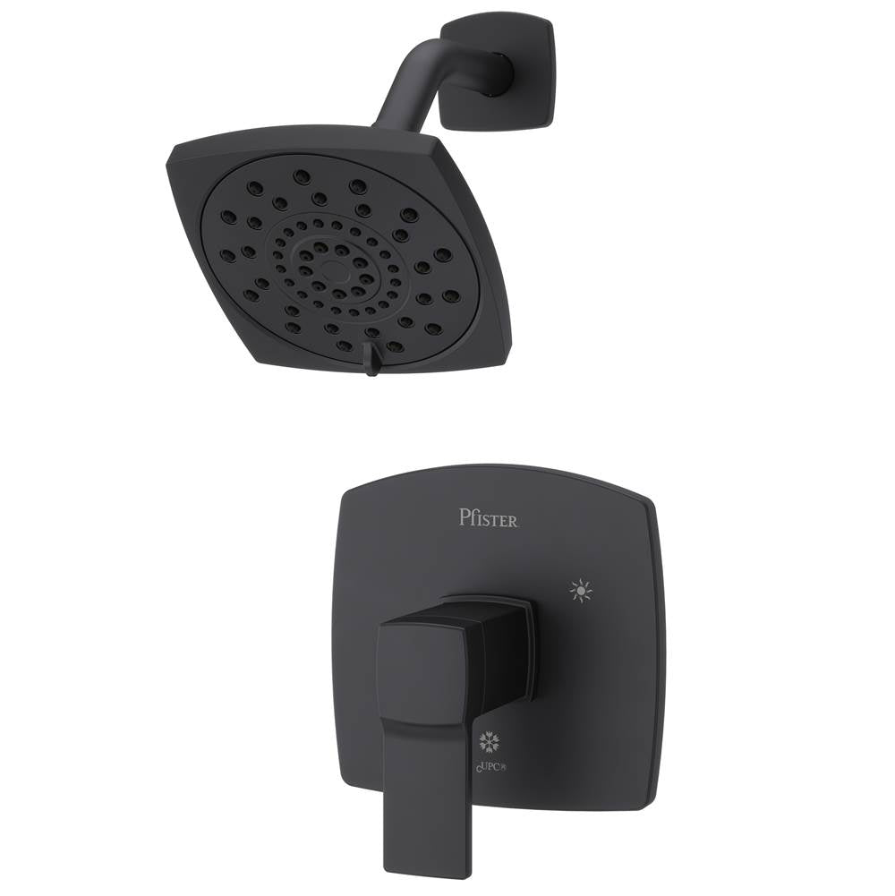 Pfister - Deckard Shower Only Trim Kit in Matte Black - Matte Black