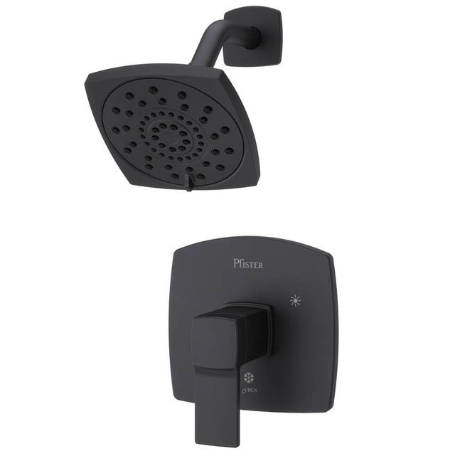 Pfister - Deckard Shower Only Trim Kit in Matte Black - Matte Black